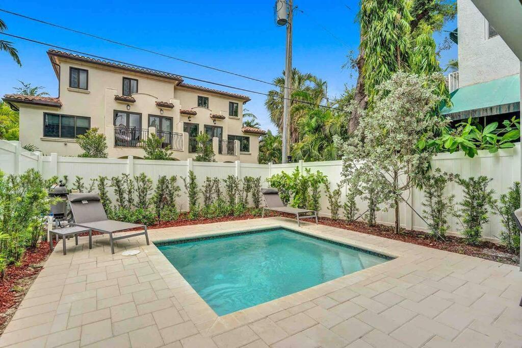 Luxury Paradise Walk To Las Olas -5 Mins To Beach Fort Lauderdale Exterior foto